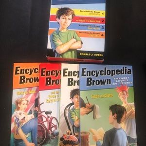 Encyclopedia Brown Boy Detective paperback books